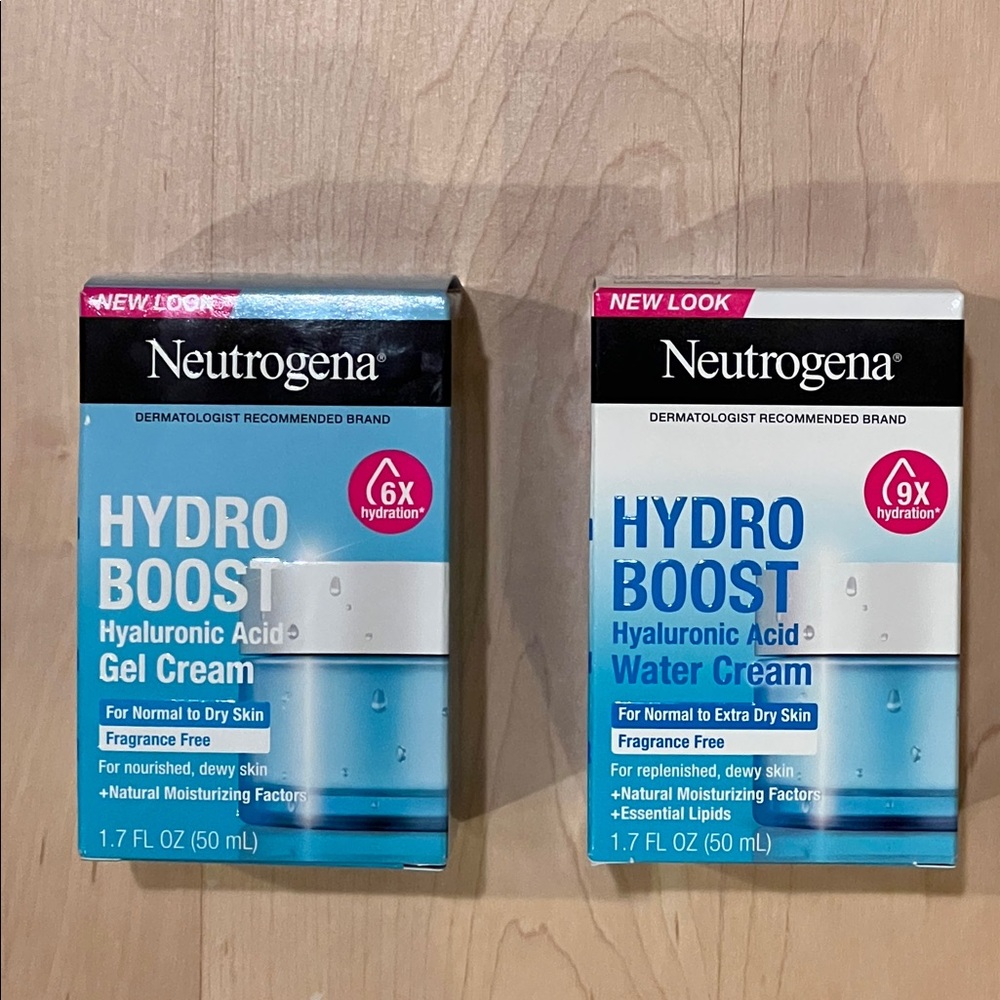 Neutrogena Hydro Boost Gel Cream and Water Cream Duo
